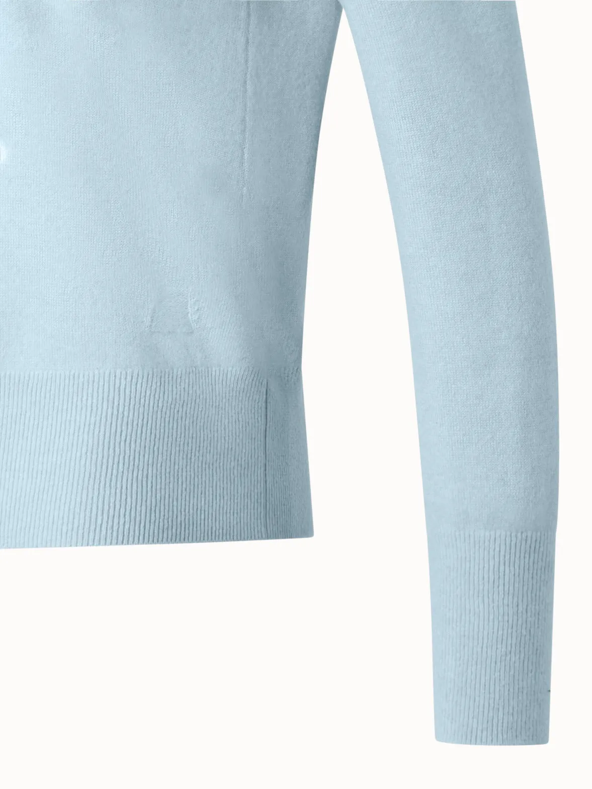 V-Neck Sweater in 100% Cashmere