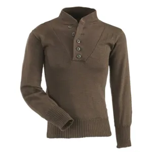 Vintage GI Wool 5 Button Sweater— Small