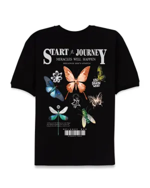 Wander Wings Tee-Hammo: Black