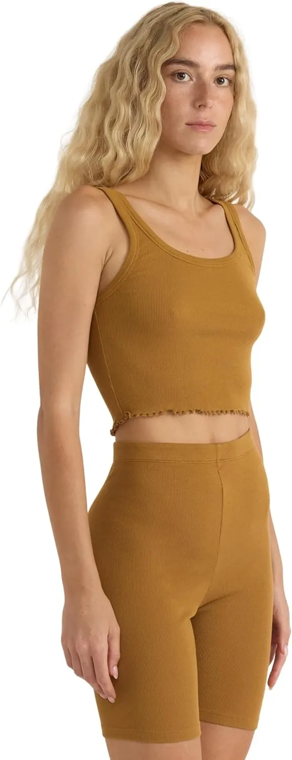 Women's Core Cotton Ribbed Bike Shorts