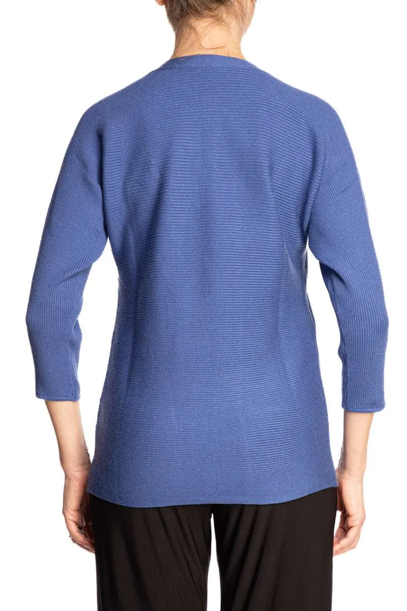 Women's Sweater Royal Blue with Glitter Details - Sizes Small to XX Large